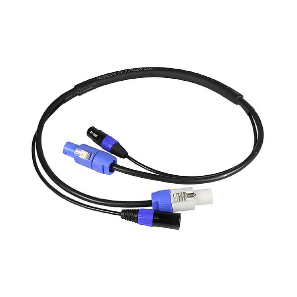 Powercon compatible (2.5mm) + DMX5 Pin in one jumper