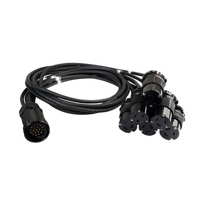 Mult to L6-20 Female Break Outs 2.5mm (20amp)