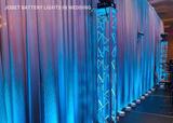 Battery Powered Lights in Wedding