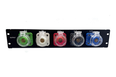 Camlock Output 1U Panel