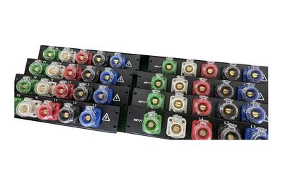 Camlock Input 1U Panel