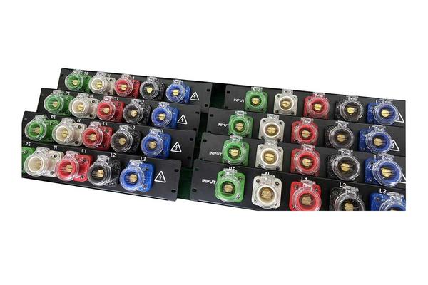 Camlock Input 1U Panel