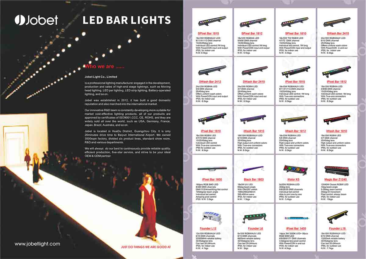 Jobet Classic Item Products_LED Bar Lights