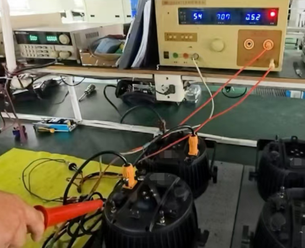 500V DC Test for Par Light